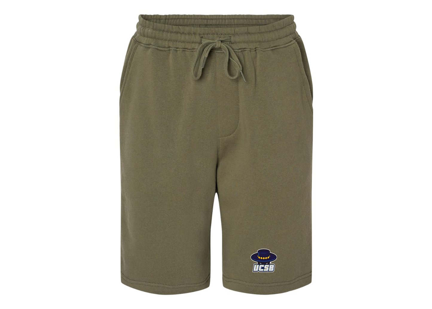 Men's UCSB Gauchos Independent Trading Co Midweight Fleece Shorts