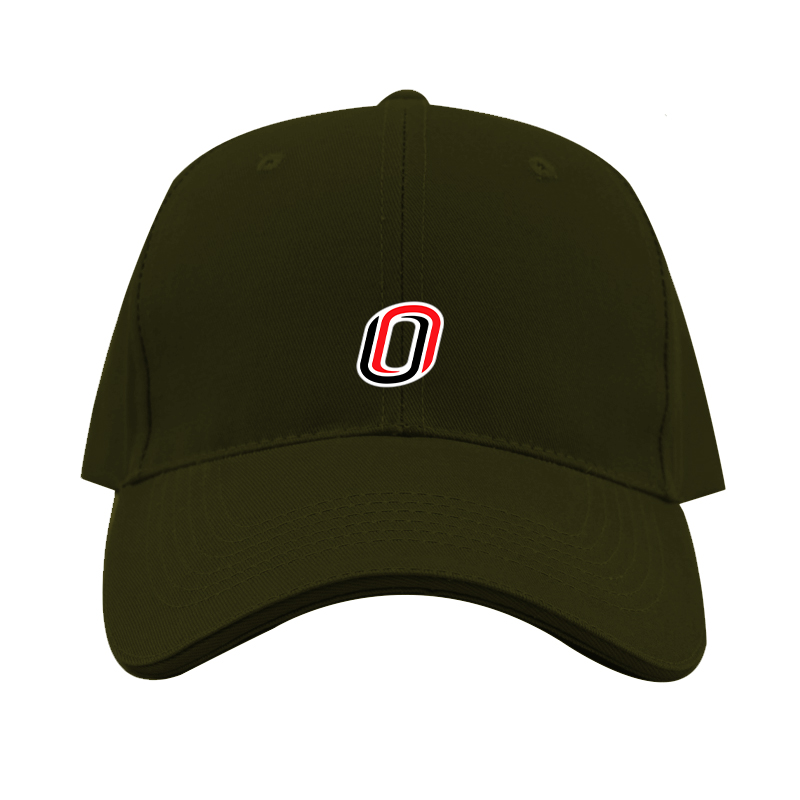 Nebraska Omaha Mavericks Logo Dad Baseball Cap Hat