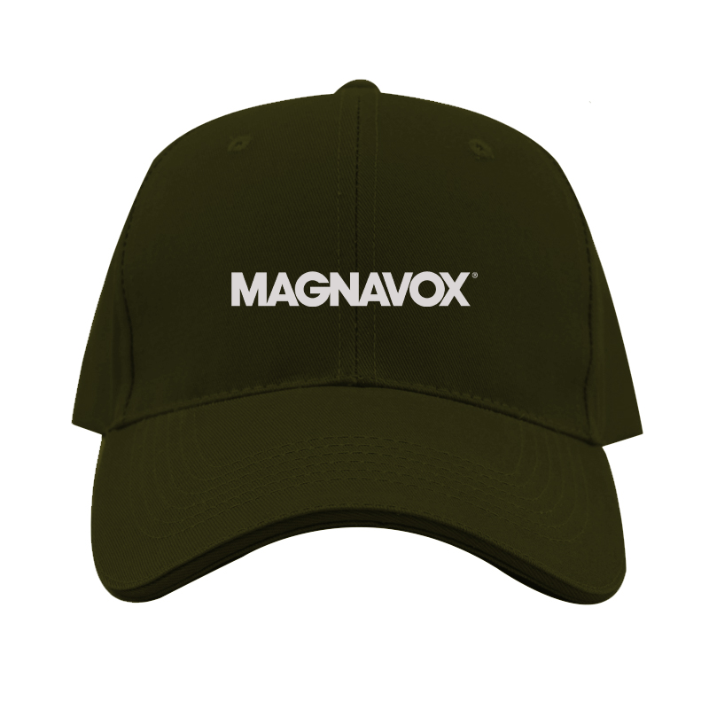 Magnavox Logo Dad Baseball Cap Hat