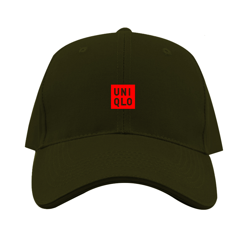 Uniqlo Logo Dad Baseball Cap Hat