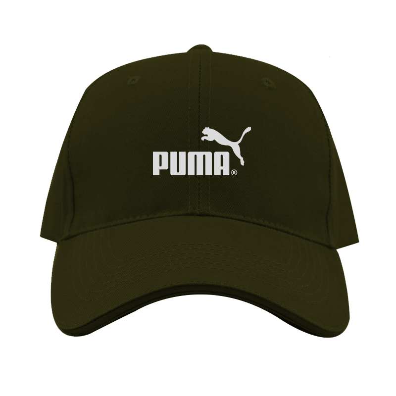 Puma Logo Dad Baseball Cap Hat