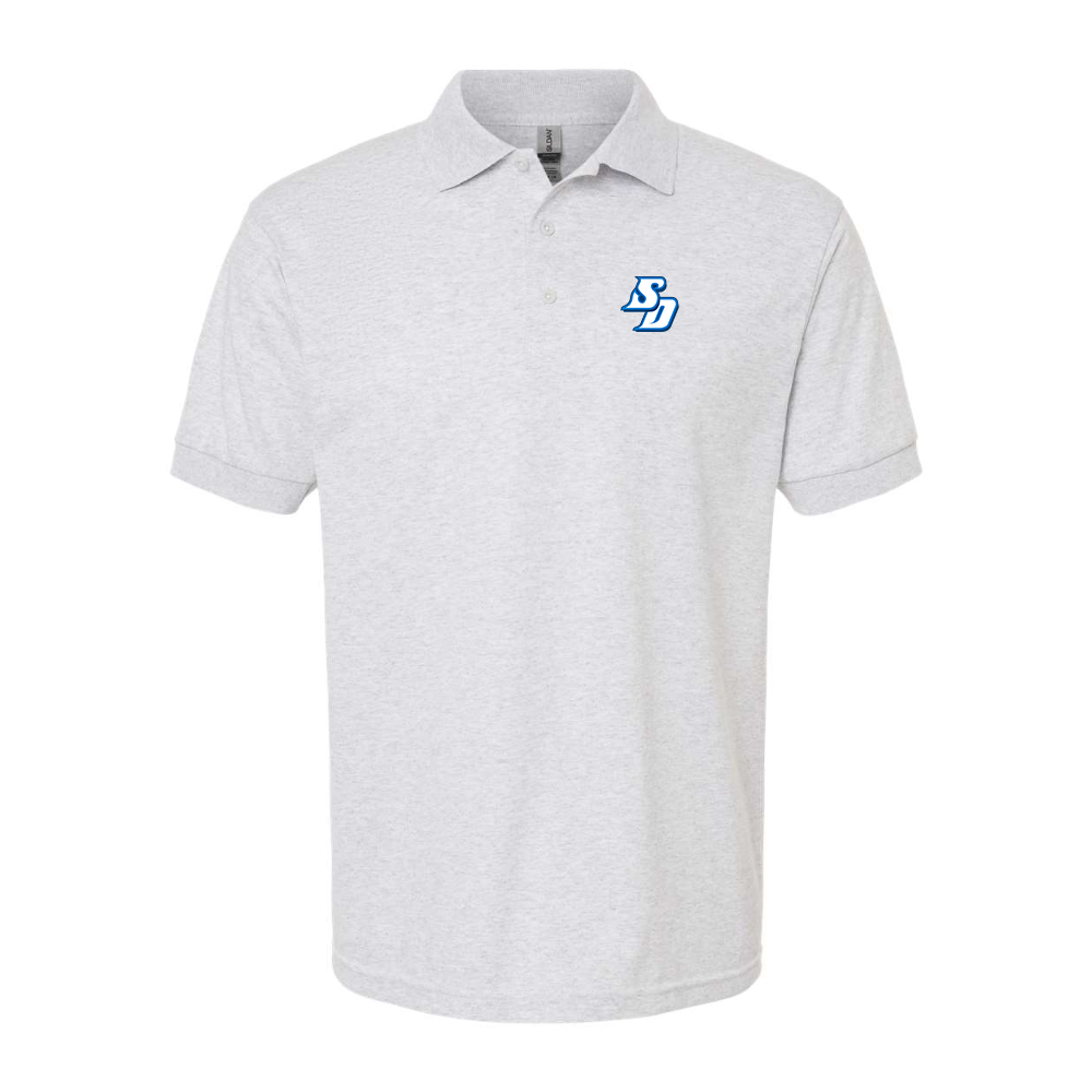 Men's San Diego Toreros Logo Gildan Dry Blend Jersey Polo