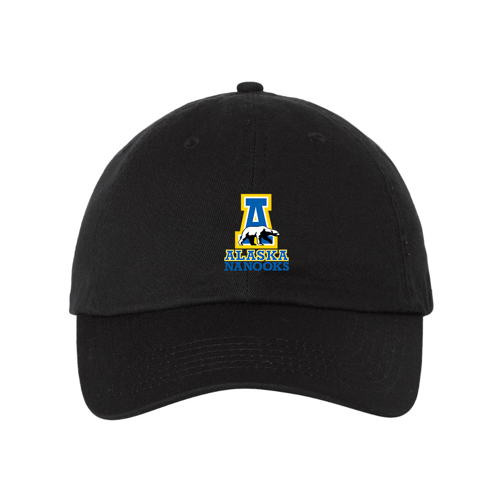 Alaska Nanooks Valucap Adult Bio-Washed Classic Dad Hat