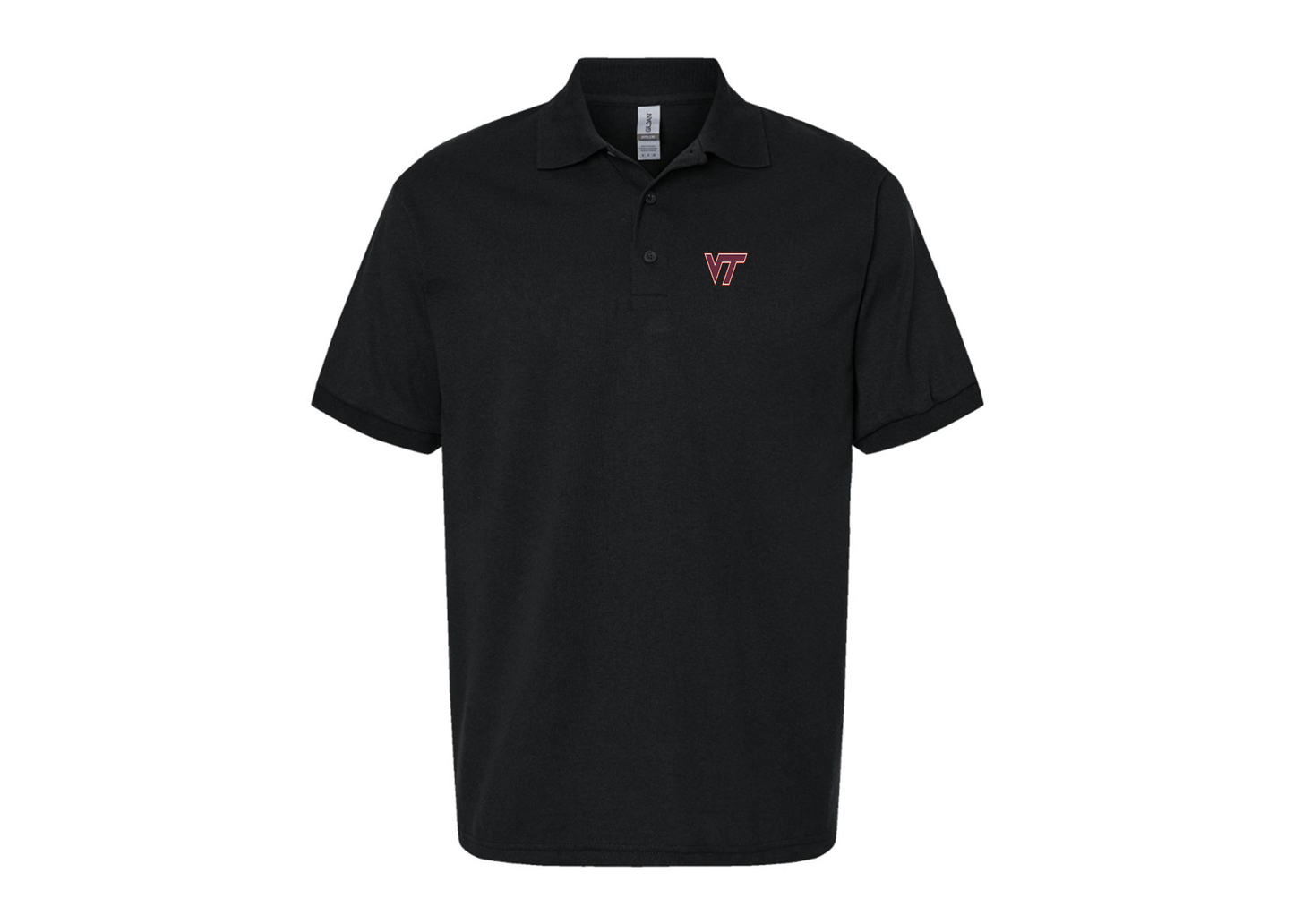 Men's Virginia Tech Hokies Gildan Dry Blend Jersey Polo