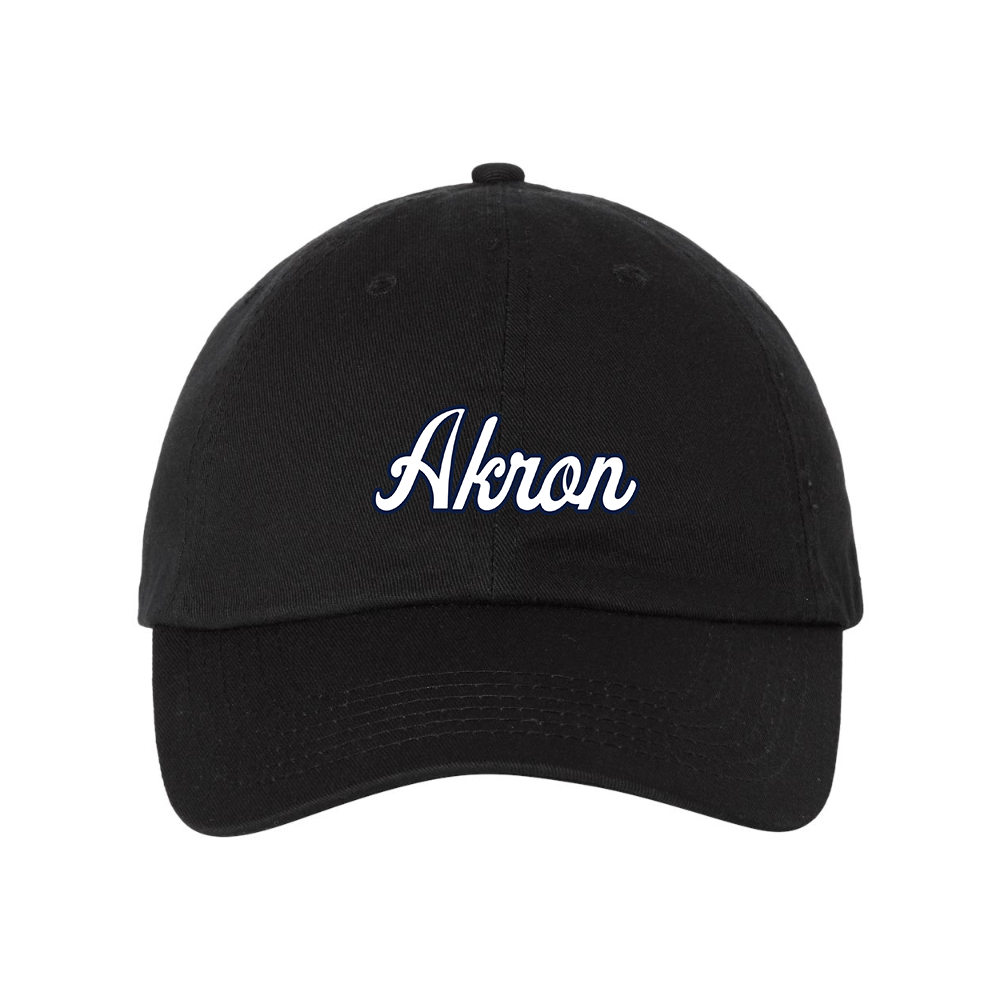 Akron Zips Valucap Adult Bio-Washed Classic Dad Hat