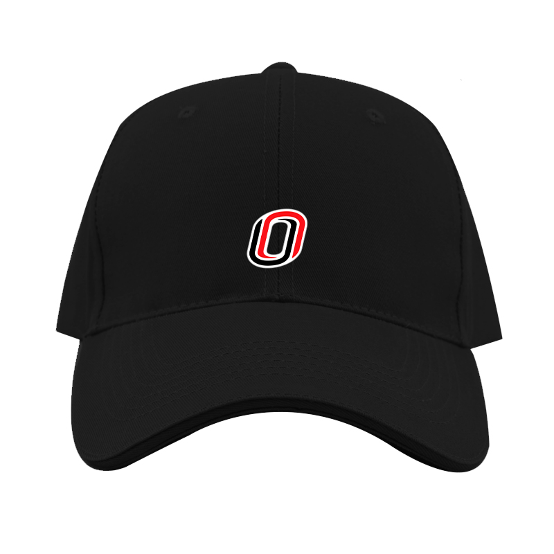 Nebraska Omaha Mavericks Logo Dad Baseball Cap Hat