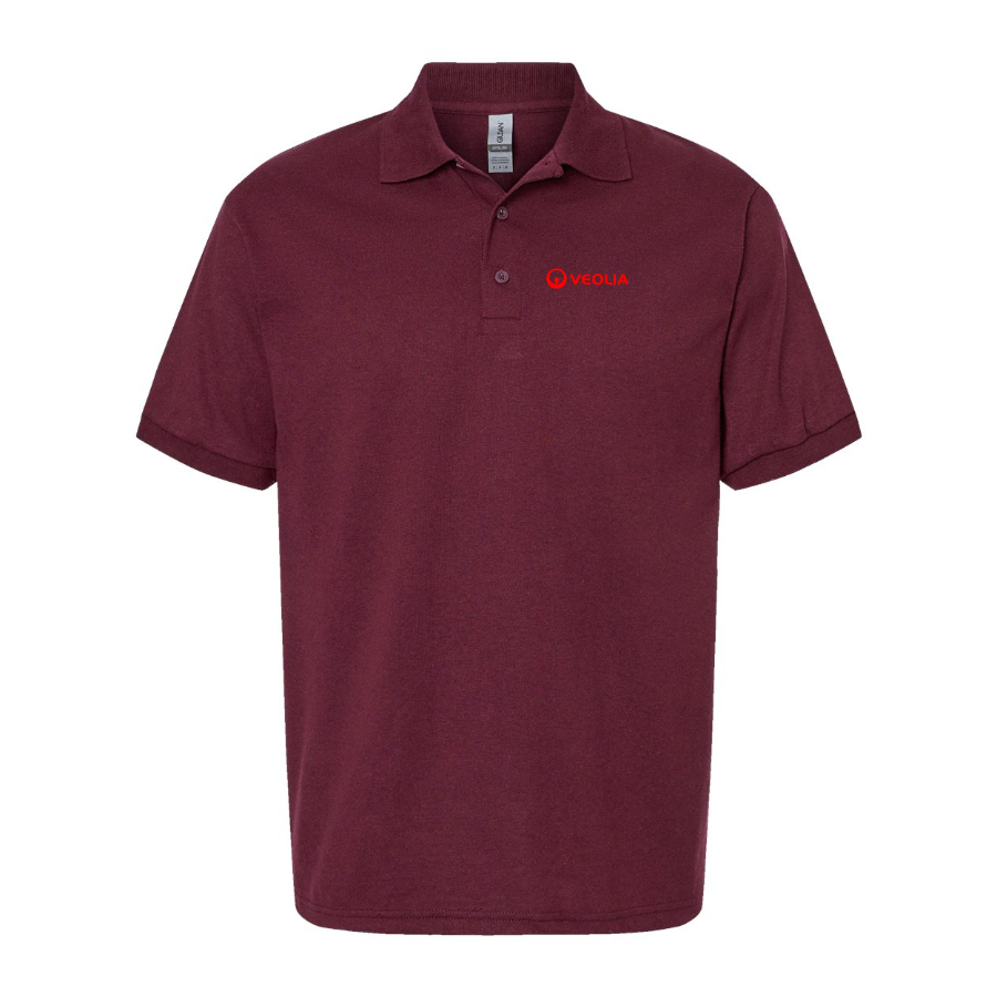 Men's Veolia Logo Dry Blend Polo