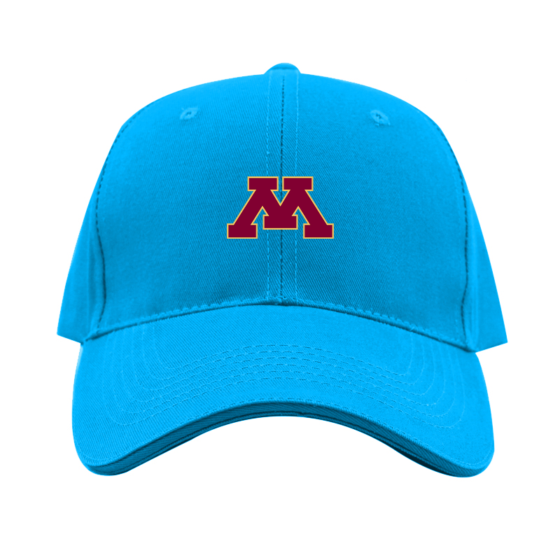 Minnesota Golden Gophers Logo Dad Baseball Cap Hat
