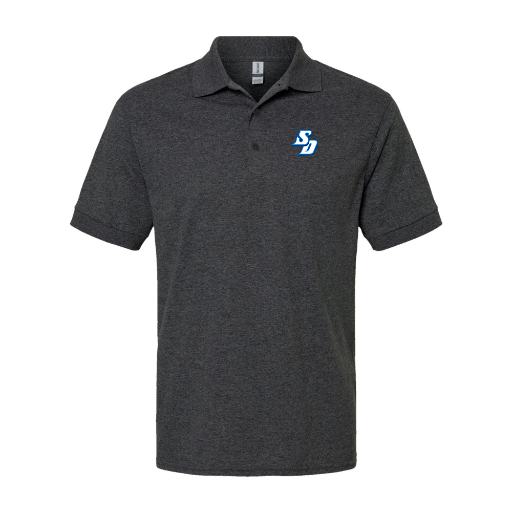 Men's San Diego Toreros Logo Gildan Dry Blend Jersey Polo