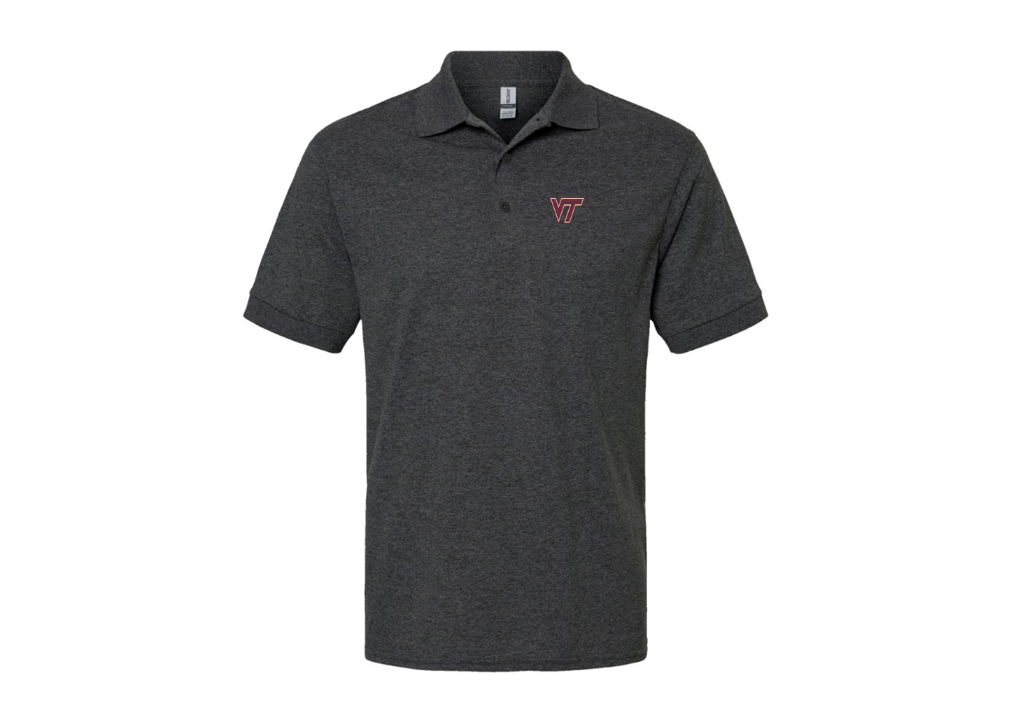 Men's Virginia Tech Hokies Gildan Dry Blend Jersey Polo