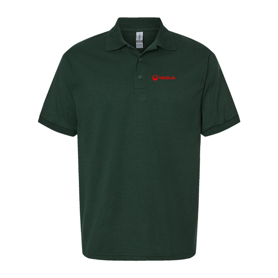 Men's Veolia Logo Dry Blend Polo