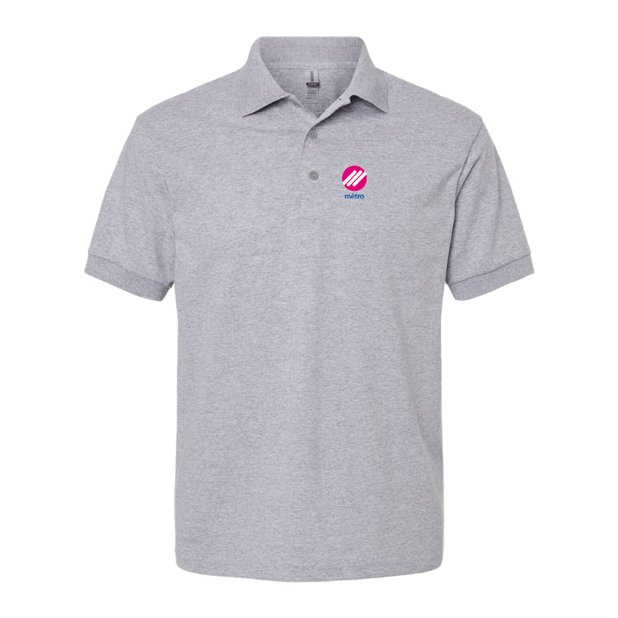 Men's Lausanne Métro Logo Dry Blend Polo