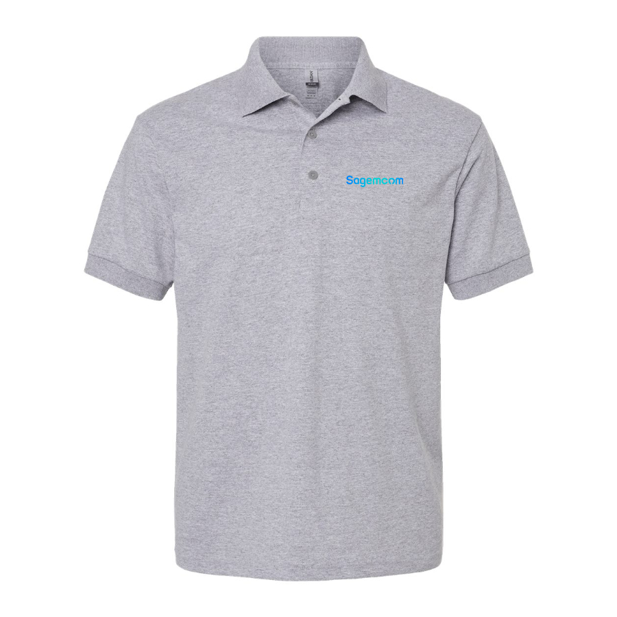 Men's Sagemcom Logo Dry Blend Polo