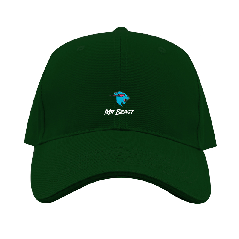 Mr Beast Logo Dad Baseball Cap Hat