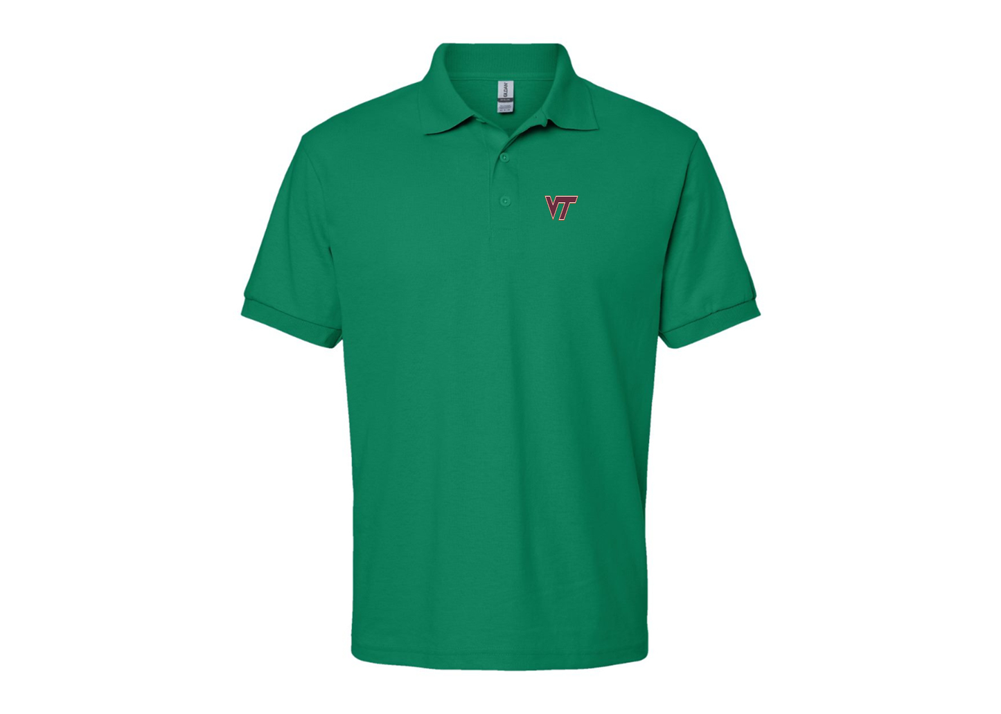 Men's Virginia Tech Hokies Gildan Dry Blend Jersey Polo