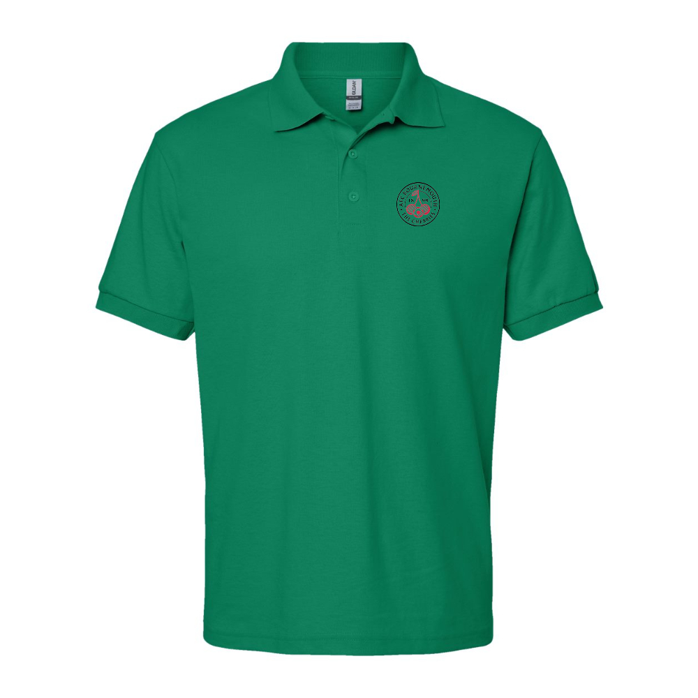 Men's AFC Bournemouth Soccer Logo Gildan Dry Blend Jersey Polo