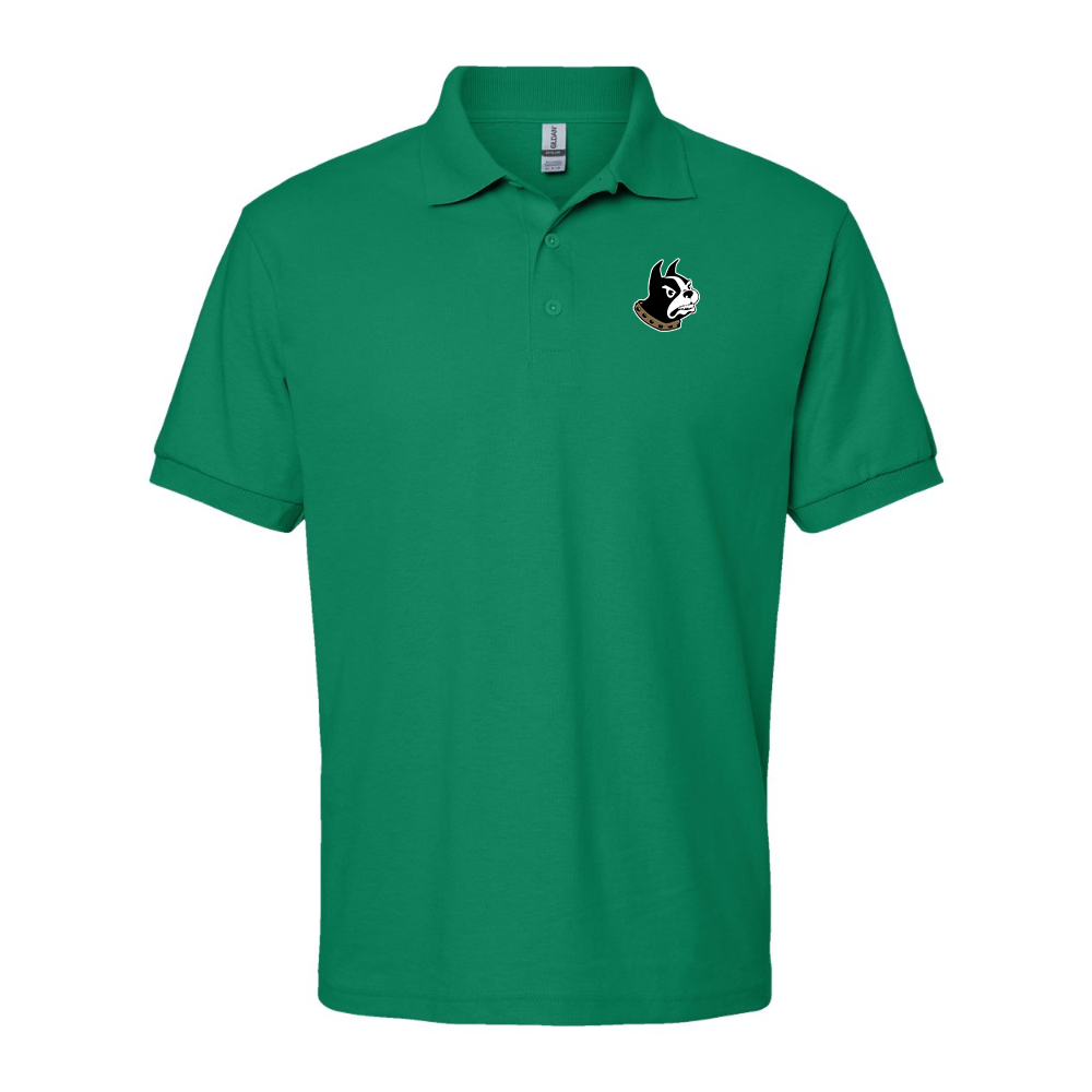 Men's Wofford Terriers Gildan Dry Blend Jersey Polo