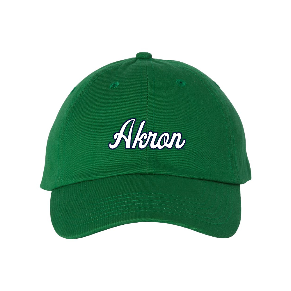 Akron Zips Valucap Adult Bio-Washed Classic Dad Hat