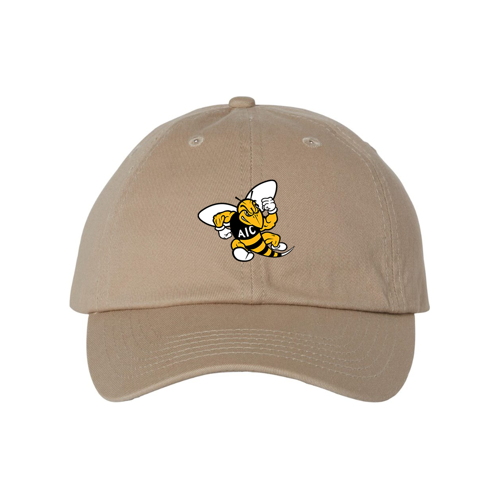 AIC Yellow Jackets Valucap Adult Bio-Washed Classic Dad Hat