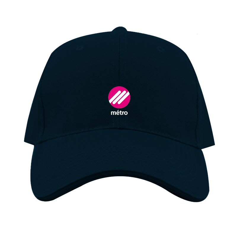 Lausanne Métro Logo Dad Baseball Cap Hat