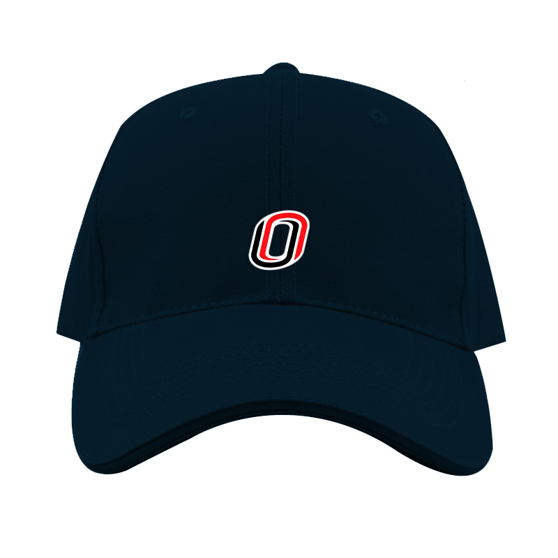 Nebraska Omaha Mavericks Logo Dad Baseball Cap Hat