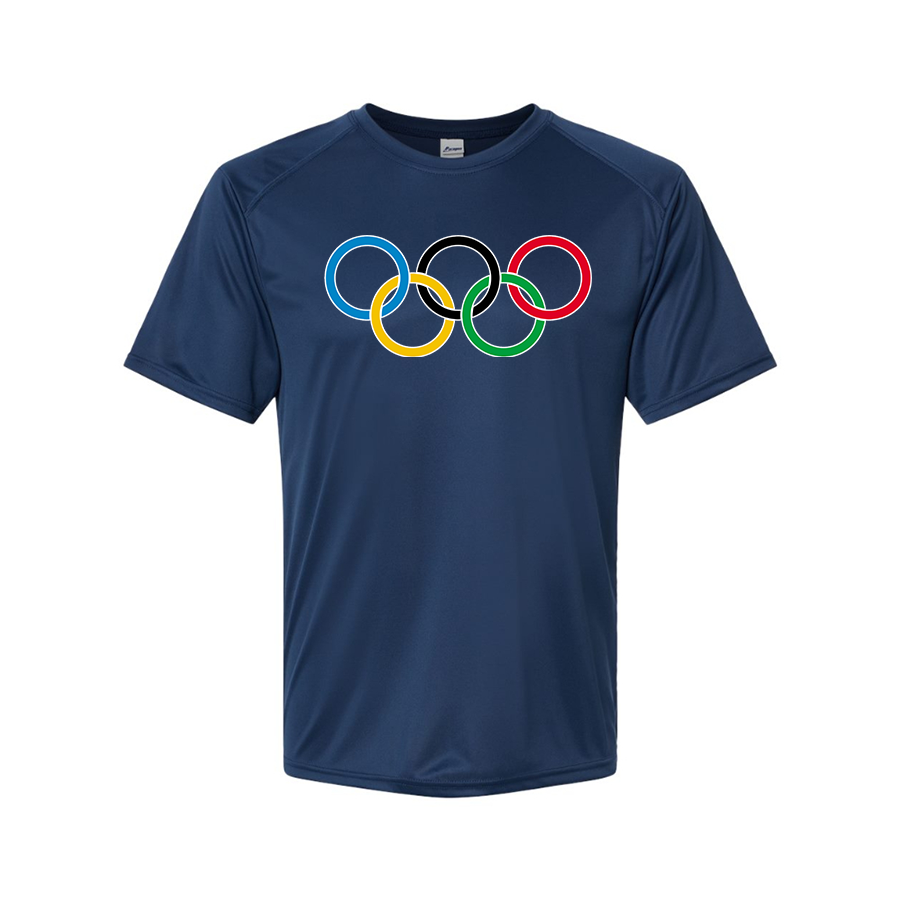 Youth Olympics Rings Polyester T-Shirt