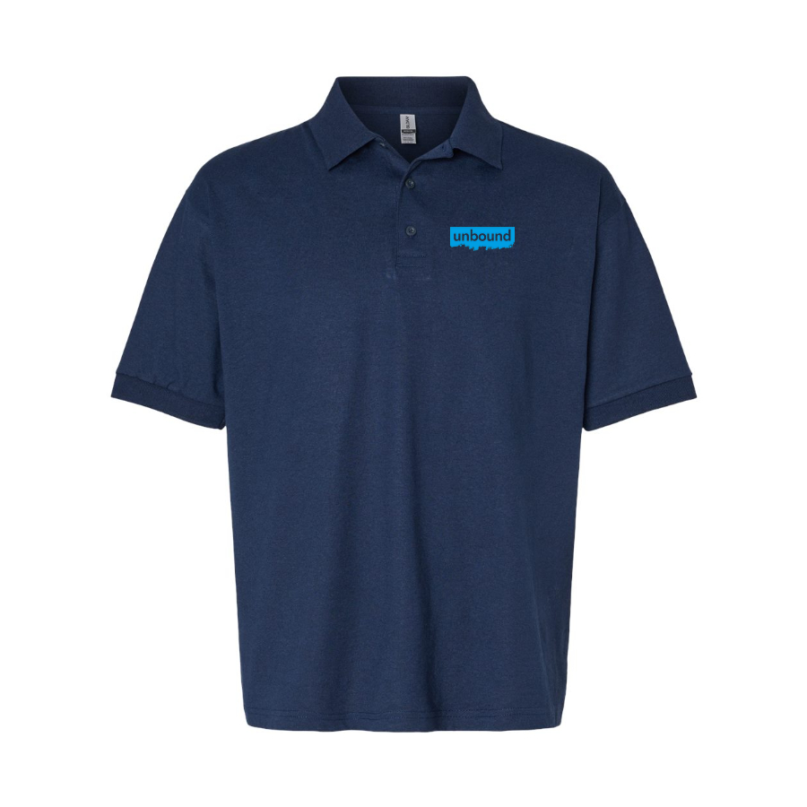 Men's Unbound Live Logo Dry Blend Polo