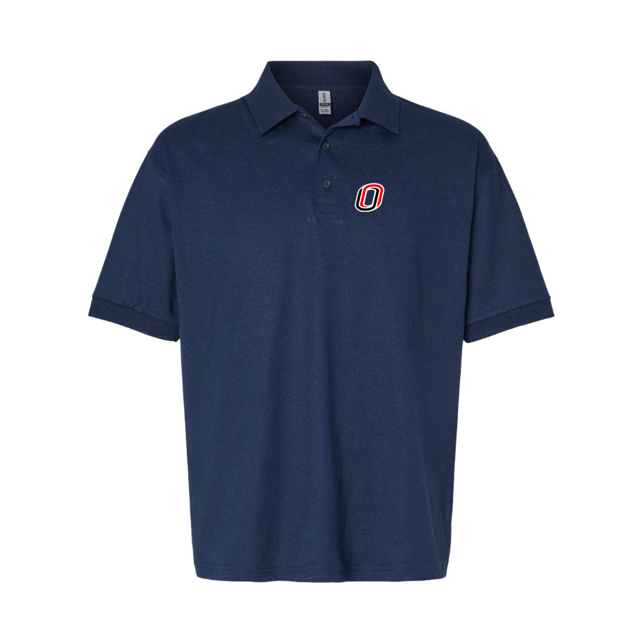 Men's Nebraska Omaha Mavericks Logo Dry Blend Polo