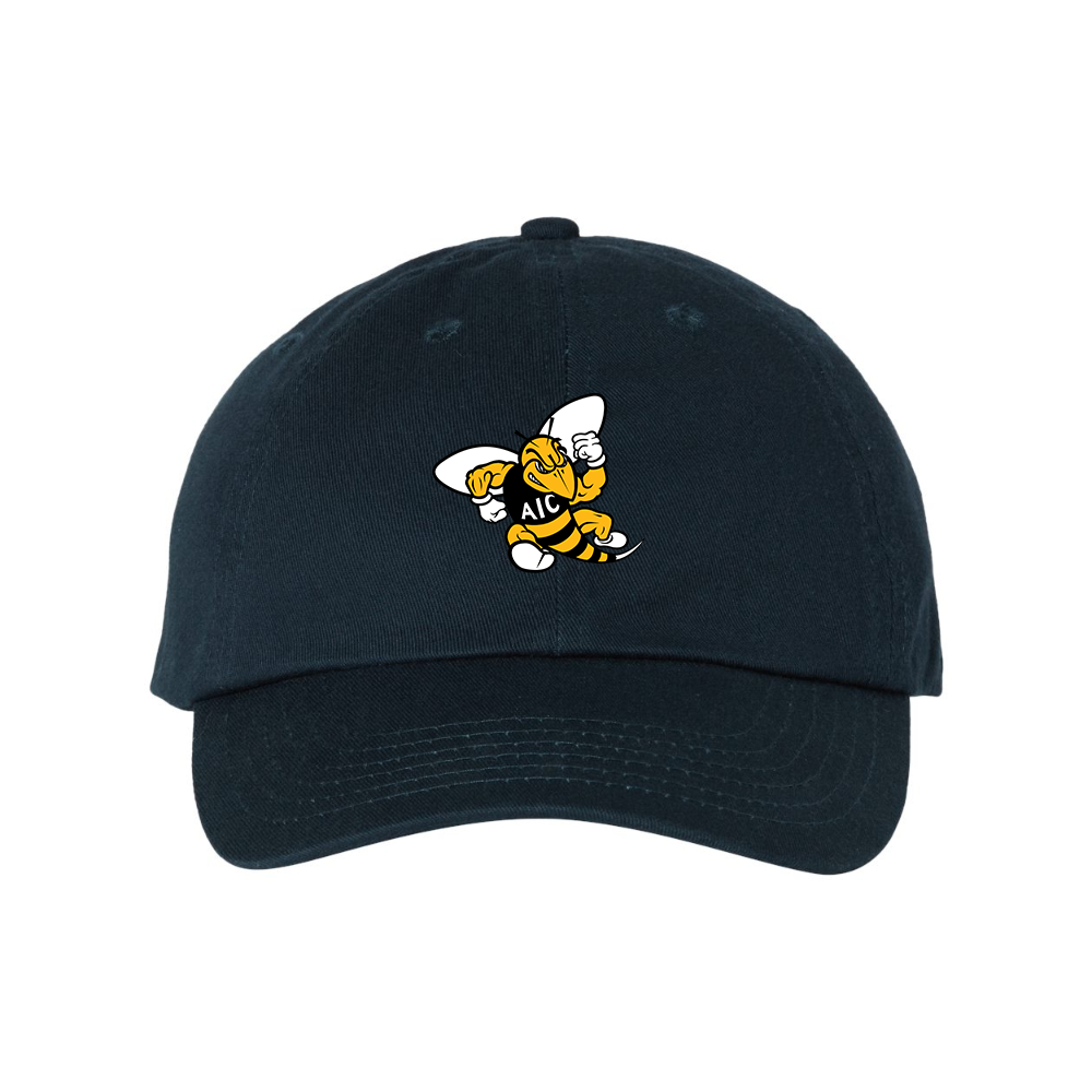 AIC Yellow Jackets Valucap Adult Bio-Washed Classic Dad Hat