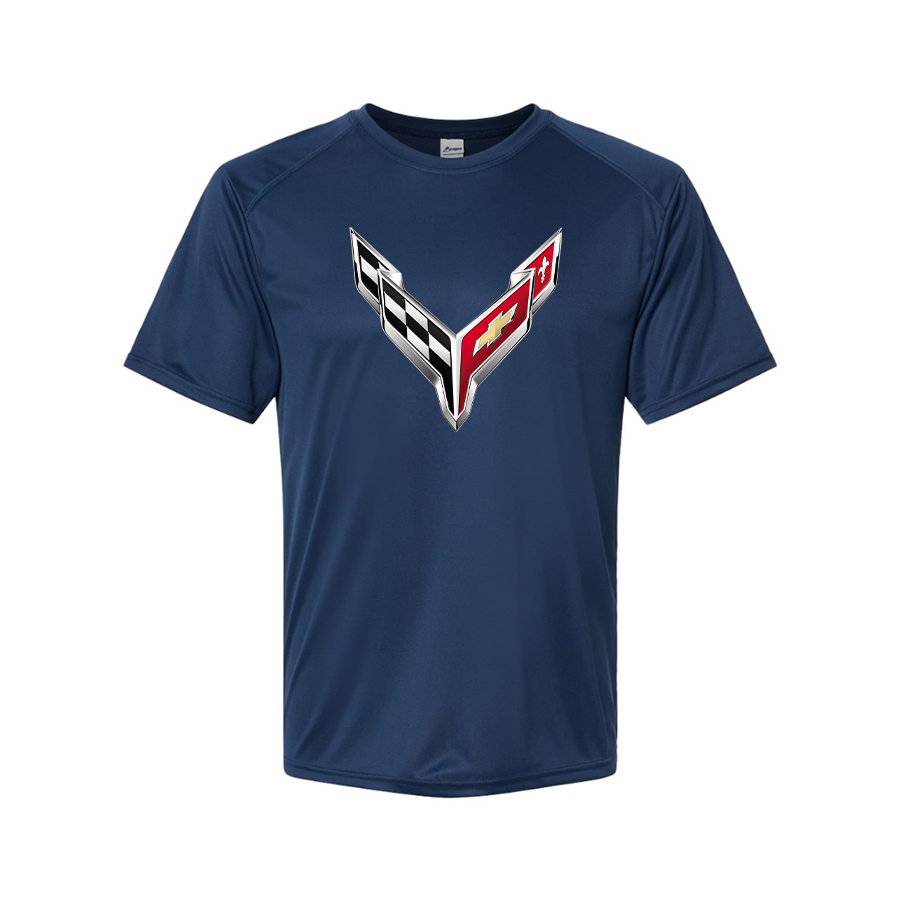 Youth Chevrolet Corvette Kids Polyester T-Shirt