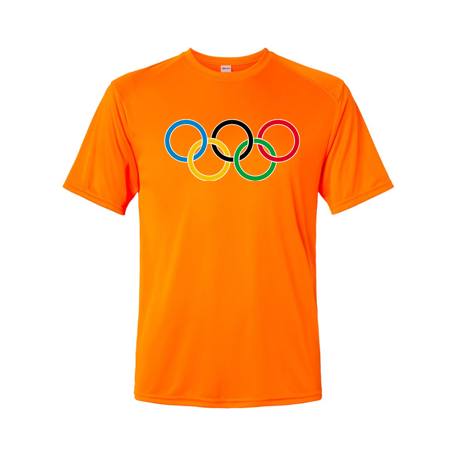Youth Olympics Rings Polyester T-Shirt