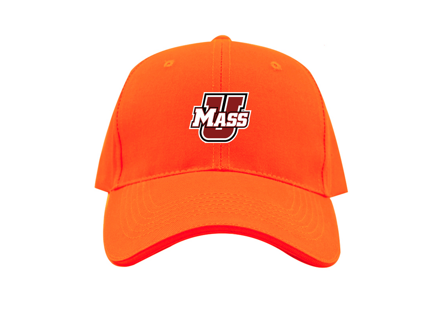 Massachusetts Minutemen Logo Dad Baseball Cap Hat