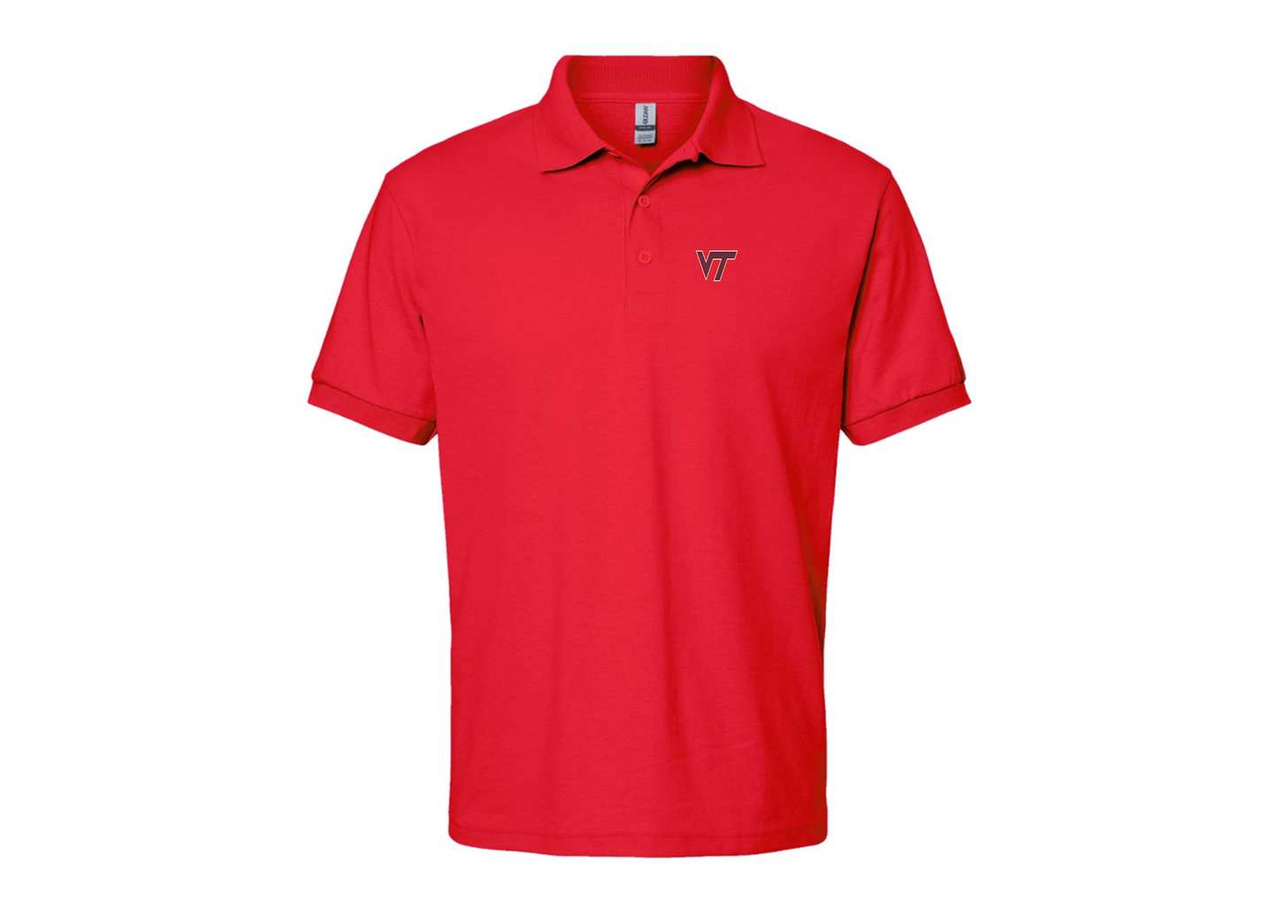 Men's Virginia Tech Hokies Gildan Dry Blend Jersey Polo