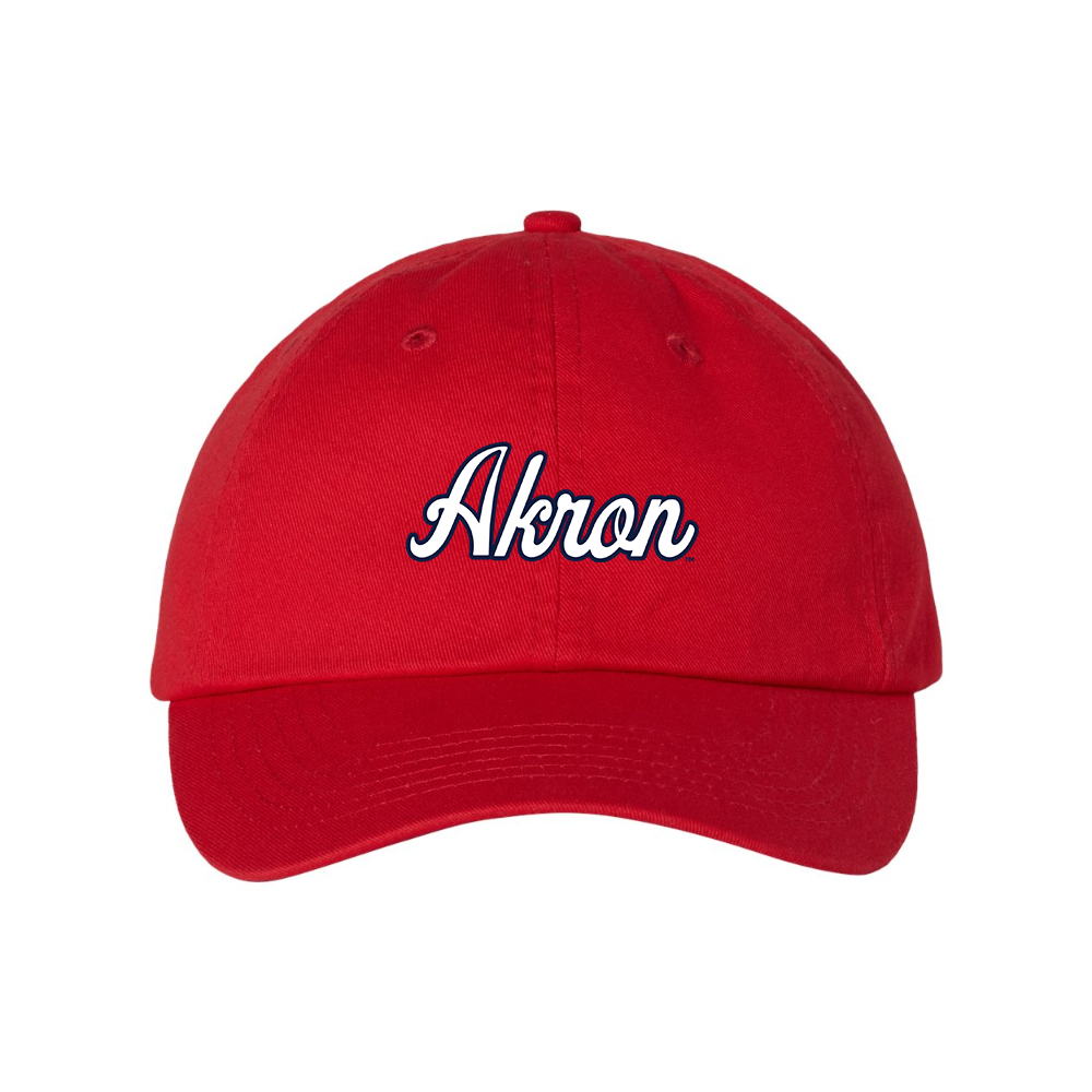 Akron Zips Valucap Adult Bio-Washed Classic Dad Hat