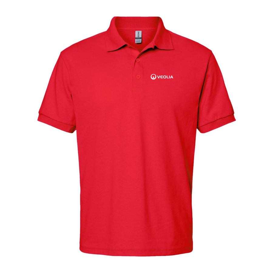 Men's Veolia Logo Dry Blend Polo