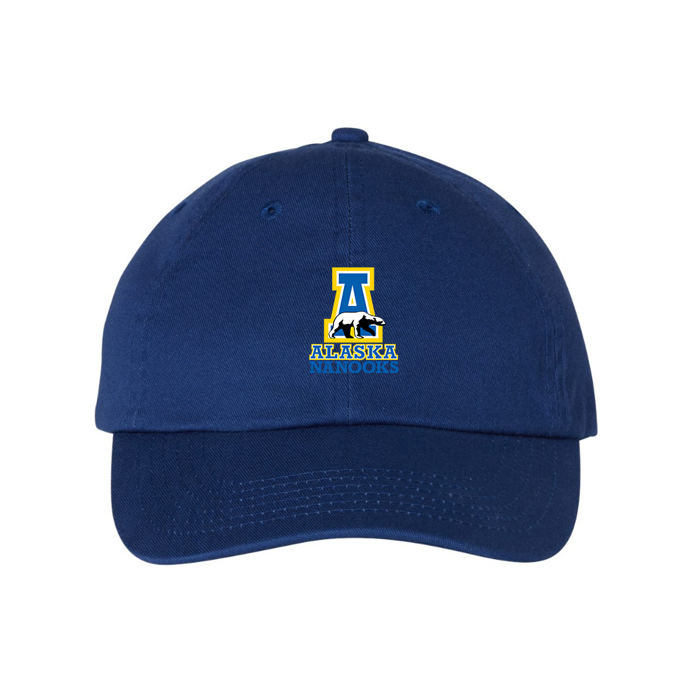 Alaska Nanooks Valucap Adult Bio-Washed Classic Dad Hat