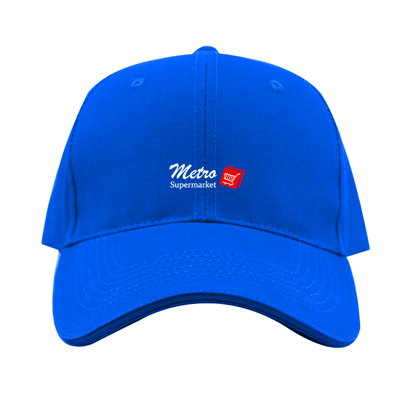 Metro Supermarket Logo Dad Baseball Cap Hat