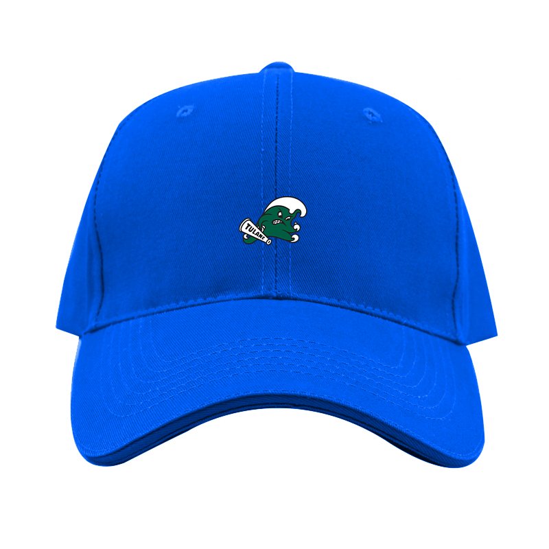 Tulane Green Wave Logo Dad Baseball Cap Hat
