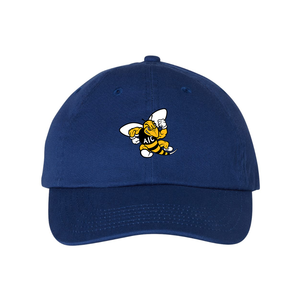 AIC Yellow Jackets Valucap Adult Bio-Washed Classic Dad Hat
