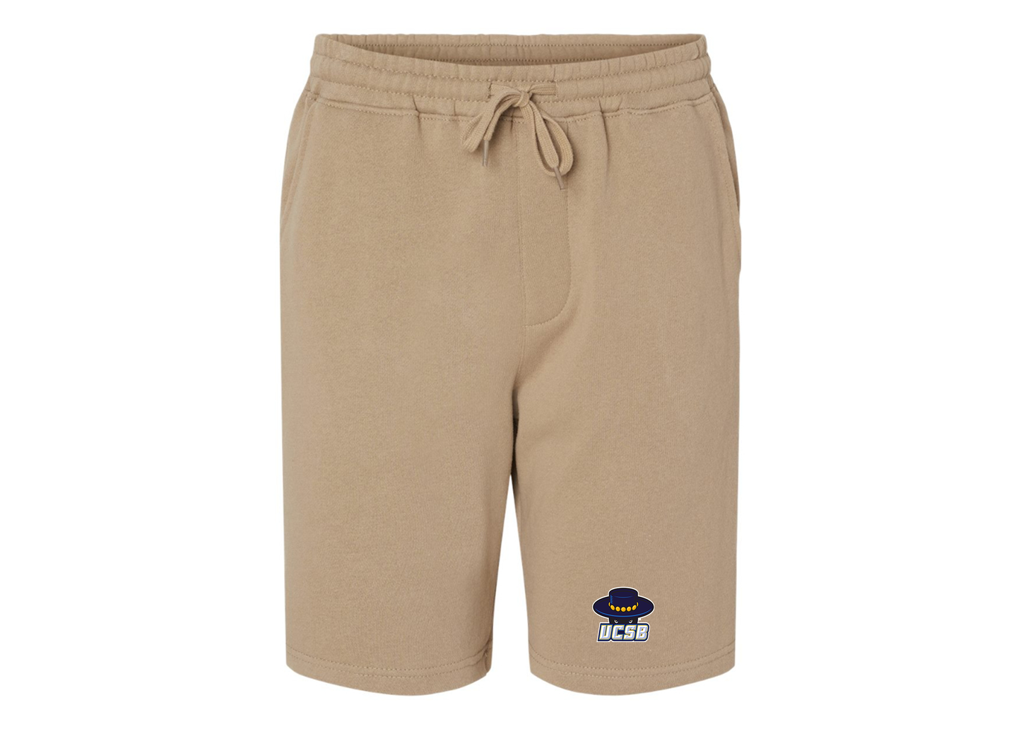 Men's UCSB Gauchos Independent Trading Co Midweight Fleece Shorts