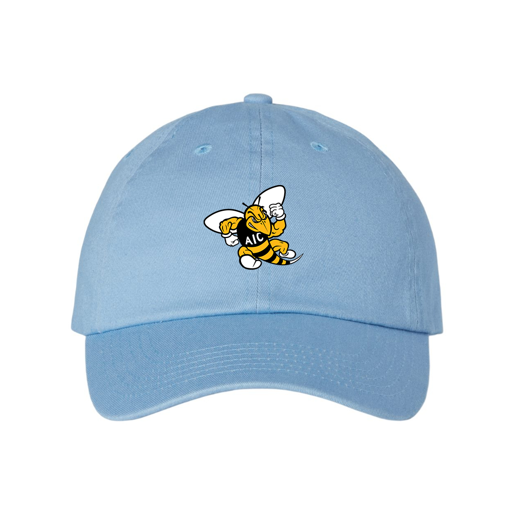 AIC Yellow Jackets Valucap Adult Bio-Washed Classic Dad Hat