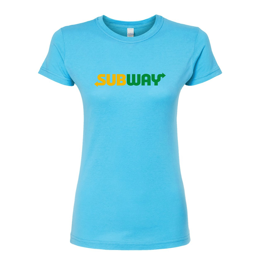 Women’s Subway Round Neck T-Shirt