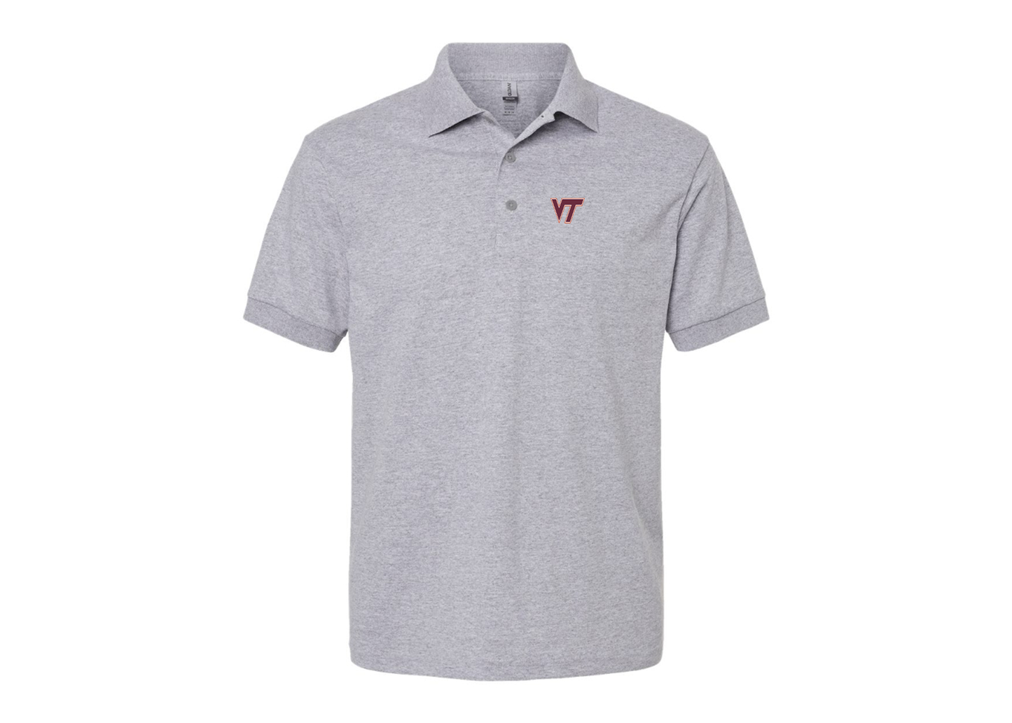 Men's Virginia Tech Hokies Gildan Dry Blend Jersey Polo