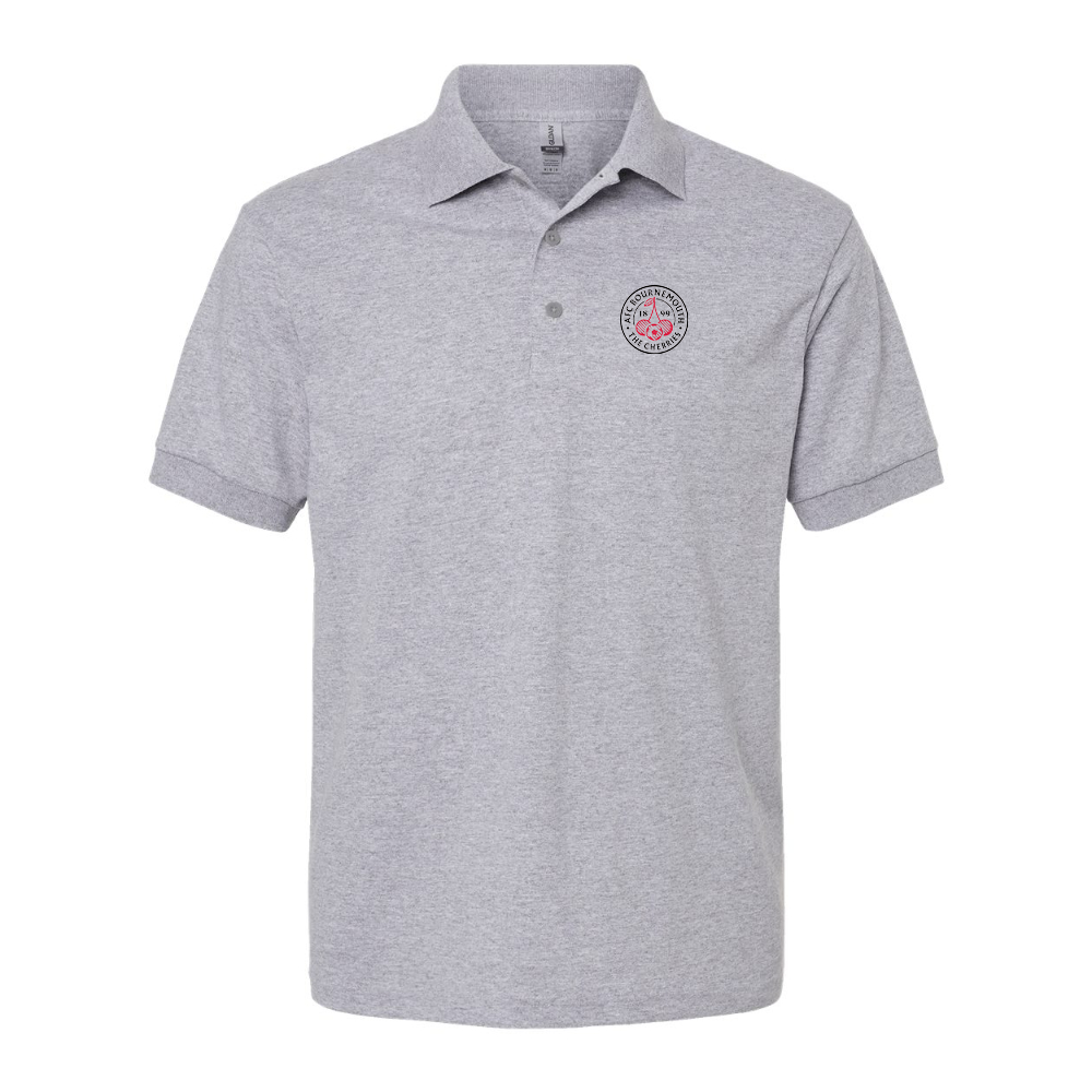 Men's AFC Bournemouth Soccer Logo Gildan Dry Blend Jersey Polo