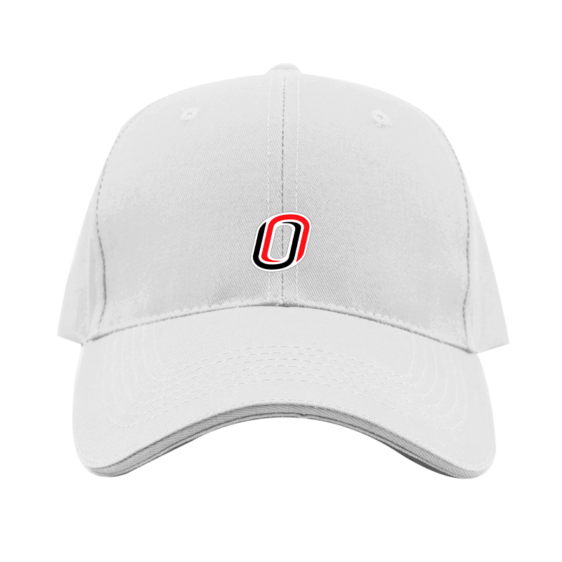 Nebraska Omaha Mavericks Logo Dad Baseball Cap Hat