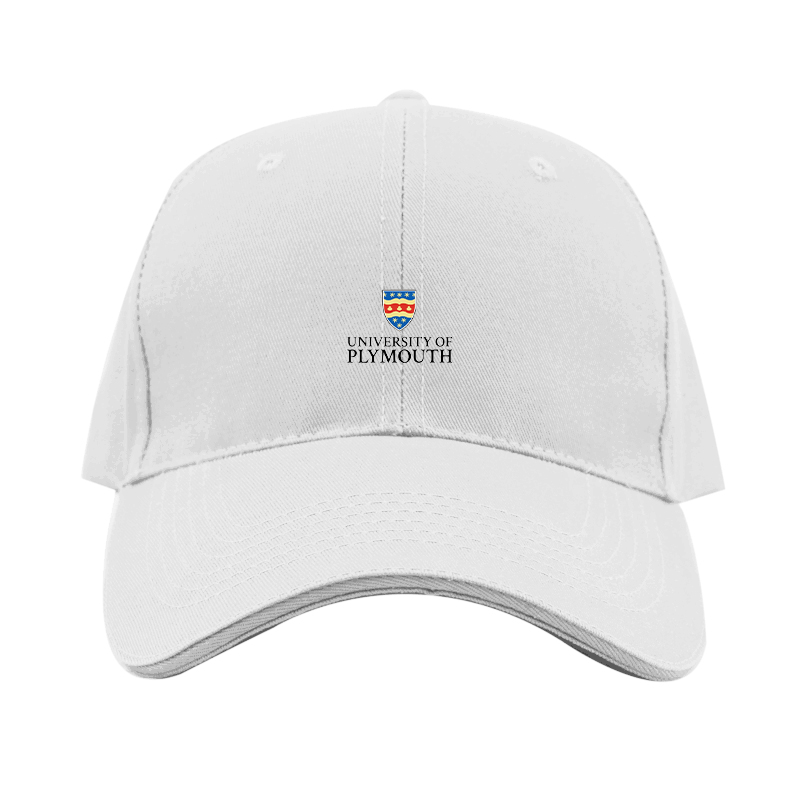 University of Plymouth Logo Dad Baseball Cap Hat
