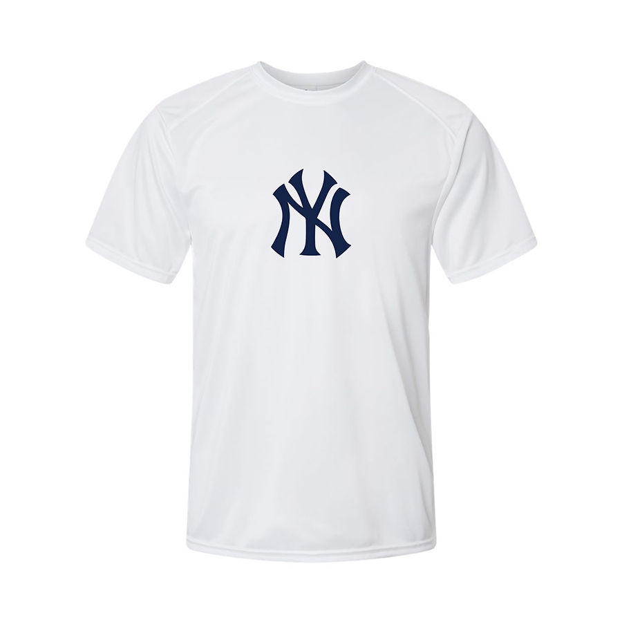Youth New York NY Yankees Baseball Polyester T-Shirt