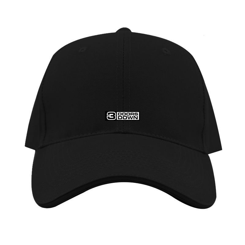 3 Doors Down Logo Dad Baseball Cap Hat