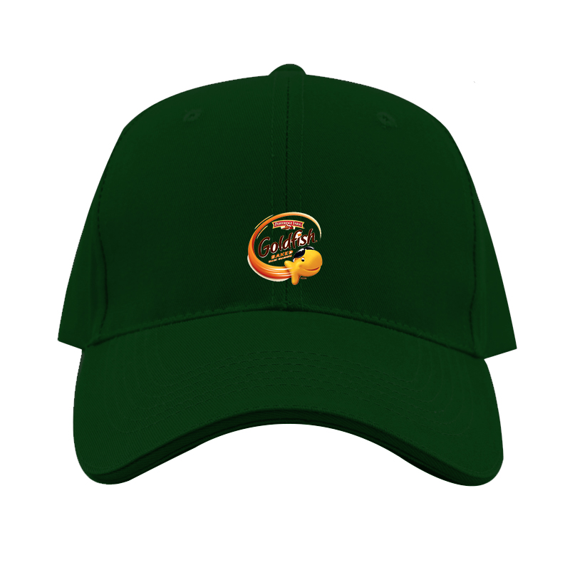Goldfish Logo Dad Baseball Cap Hat