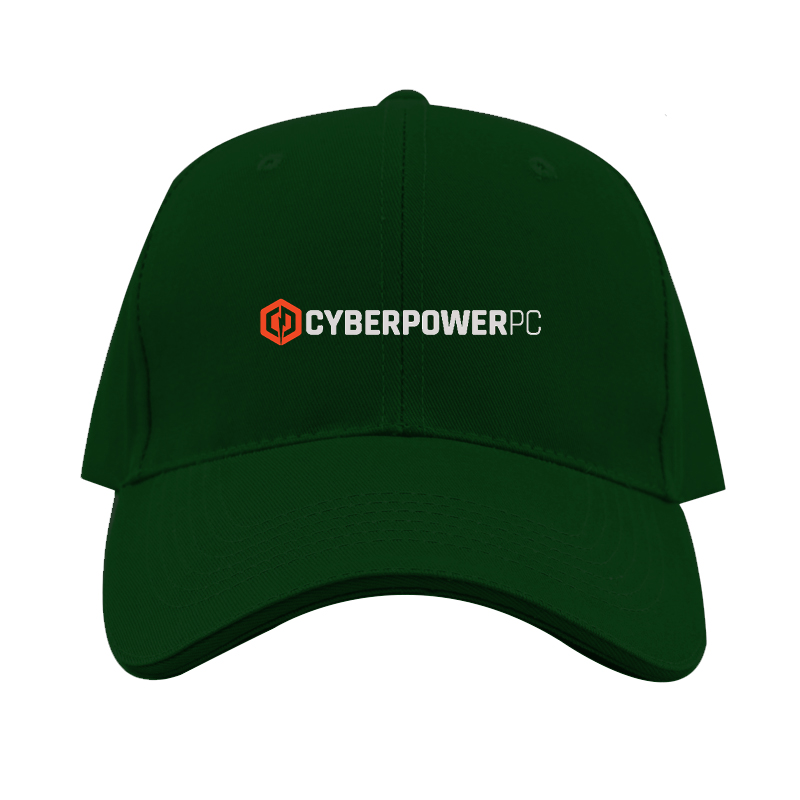 CyberPowerPC Logo Dad Baseball Cap Hat